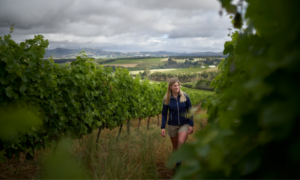 Ernie Els assistant winemaker Shannon Burger